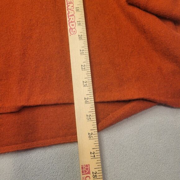 Vince Wool Cashmere V Neck Swater Terracota Size Medium - Picture 4 of 6